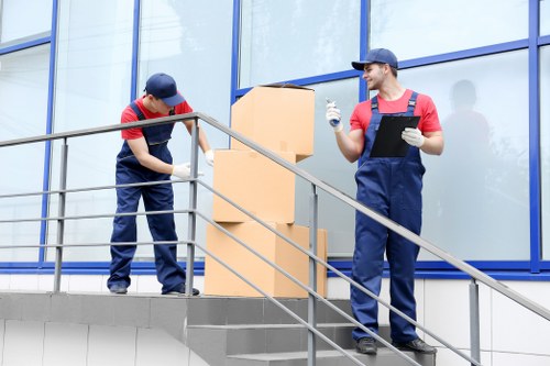 Removal team planning a home move in Tooting