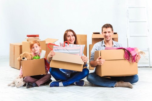 Charity reuse partnerships for storage items