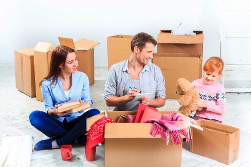 Secure furniture storage for local moves and renovations