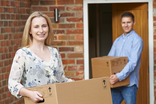 Customer entering self storage agreement and booking a unit