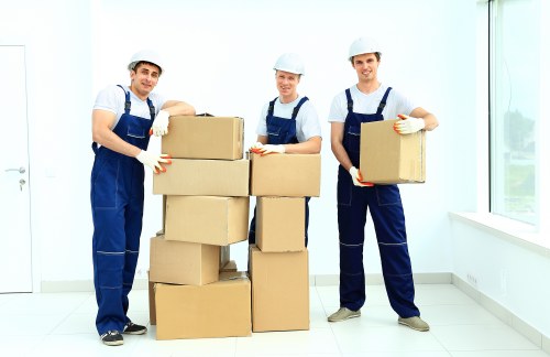 Secure storage setup for small businesses in Tooting with organised boxes and supplies