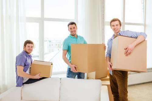 Customer reviewing liability and facility rules for storage